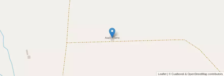 Mapa de ubicacion de Aserradero en Аргентина, Misiones, Departamento Libertador General San Martín, Municipio De Ruiz De Montoya.