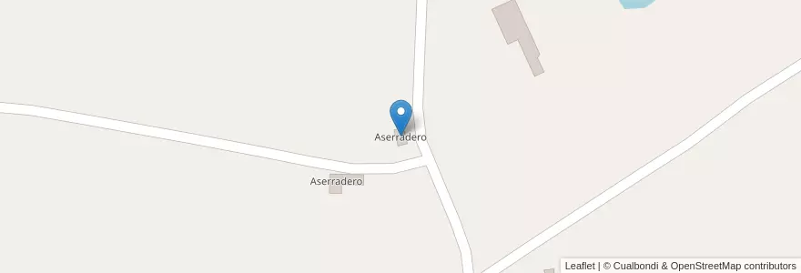 Mapa de ubicacion de Aserradero en Argentina, Misiones, Departamento Oberá, Municipio De Campo Viera.