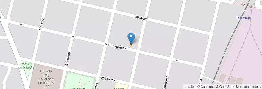 Mapa de ubicacion de Asociación Bomberos Voluntarios de Tafí Viejo en Arjantin, Tucumán, Departamento Tafí Viejo, Tafí Viejo.
