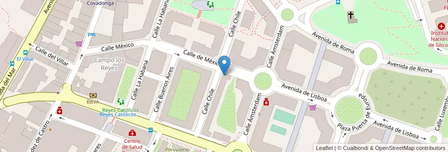Mapa de ubicacion de Asociación Es Retina Oviedo en اسپانیا, آستوریاس, آستوریاس, Oviedo.