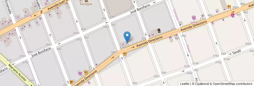 Mapa de ubicacion de Asociación Vecinal de Orientación y Vinculación Institucional, Floresta en Arjantin, Ciudad Autónoma De Buenos Aires, Comuna 9, Buenos Aires, Comuna 10.
