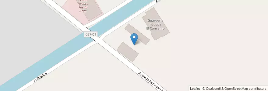 Mapa de ubicacion de Astilleros Cantieri en Arjantin, Buenos Aires, Partido De Tigre, Benavídez.