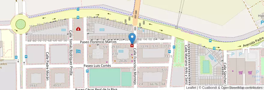 Mapa de ubicacion de Asunción Rubio Mirón en Spagna, Castilla Y León, Salamanca, Campo De Salamanca, Salamanca.