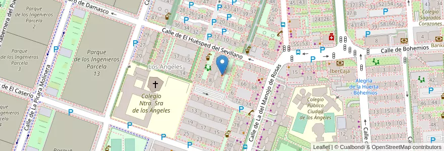 Mapa de ubicacion de Atalaya en إسبانيا, منطقة مدريد, منطقة مدريد, Área Metropolitana De Madrid Y Corredor Del Henares, مدريد.