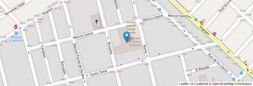 Mapa de ubicacion de Ateneo Popular Versalles, Versalles en Argentinien, Ciudad Autónoma De Buenos Aires, Buenos Aires, Comuna 10.