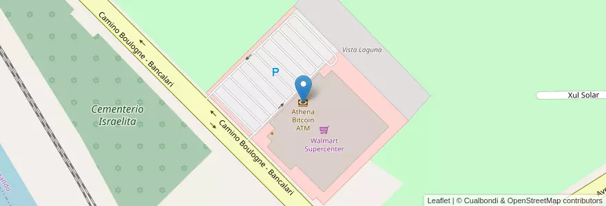 Mapa de ubicacion de Athena Bitcoin ATM en Argentinien, Provinz Buenos Aires, Partido De San Fernando, Victoria.