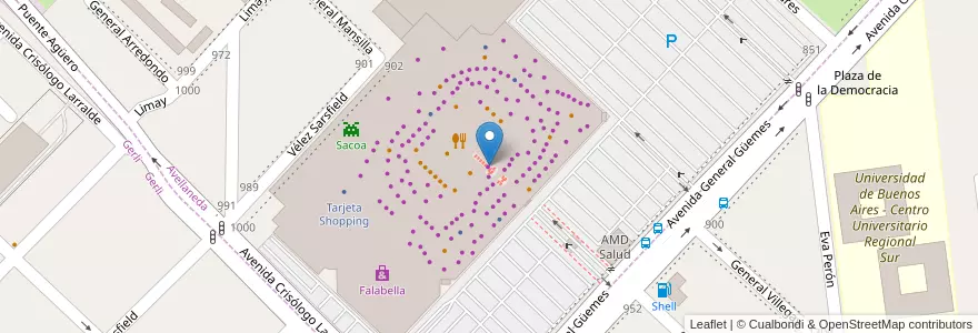 Mapa de ubicacion de Atlas Avellaneda en Argentinië, Buenos Aires, Partido De Avellaneda, Avellaneda.