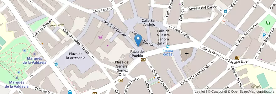 Mapa de ubicacion de ATM en Spain, Community Of Madrid, Community Of Madrid, Área Metropolitana De Madrid Y Corredor Del Henares, Alcobendas.