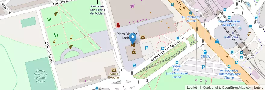 Mapa de ubicacion de Auditorio y sala de exposiciones Paco de Lucía en Espagne, Communauté De Madrid, Communauté De Madrid, Área Metropolitana De Madrid Y Corredor Del Henares, Madrid.