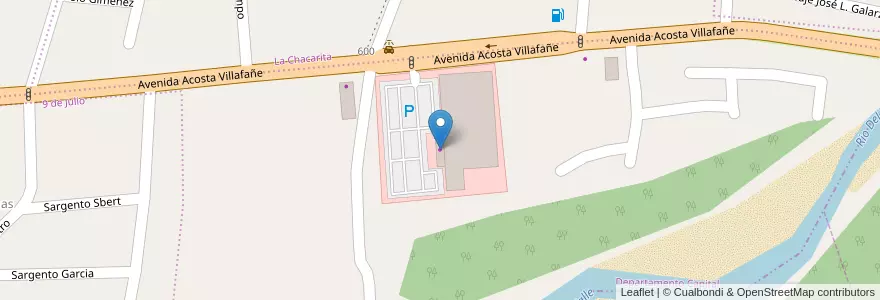 Mapa de ubicacion de Autocenter en Argentina, Catamarca, Departamento Capital, Municipio De San Fernando Del Valle De Catamarca, San Fernando Del Valle De Catamarca.