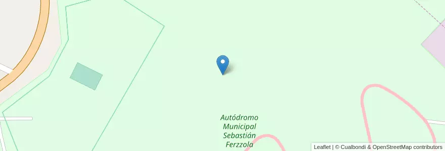 Mapa de ubicacion de Autódromo Municipal Sebastián Ferzzola en アルゼンチン, ブエノスアイレス州, Partido De Navarro.