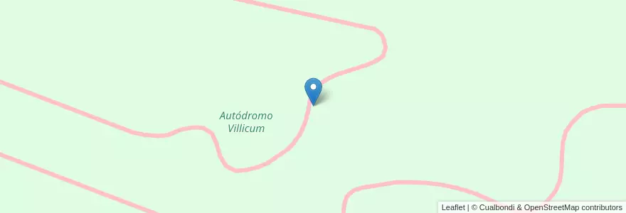 Mapa de ubicacion de Autódromo Villicum en Arjantin, San Juan, Şili, Albardón, Campo Afuera.