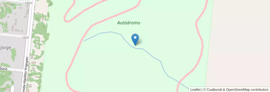 Mapa de ubicacion de Autódromo en 阿根廷, Misiones, Departamento Candelaria, Municipio De Candelaria, Candelaria.