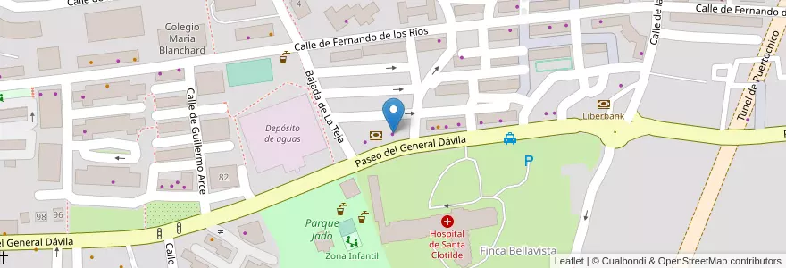 Mapa de ubicacion de Autoescuela Adam en إسبانيا, كانتابريا, منطقة كانتابريا, Santander, Santander.