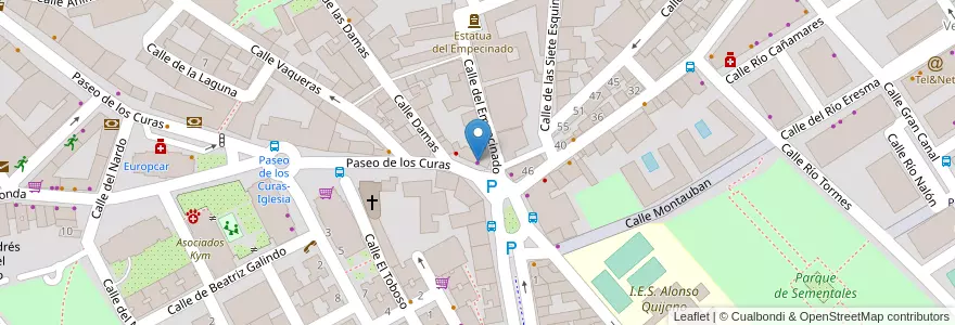 Mapa de ubicacion de AutoEscuela Balmaseda en Испания, Мадрид, Мадрид, Área Metropolitana De Madrid Y Corredor Del Henares, Alcalá De Henares.