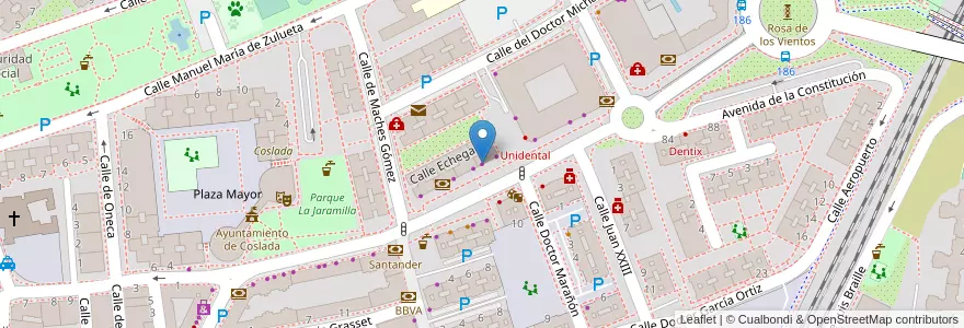 Mapa de ubicacion de Autoescuela Cima en Испания, Мадрид, Мадрид, Área Metropolitana De Madrid Y Corredor Del Henares, Coslada.