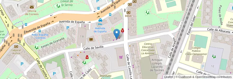 Mapa de ubicacion de Autoescuela Festival en Spain, Community Of Madrid, Community Of Madrid, Área Metropolitana De Madrid Y Corredor Del Henares, Fuenlabrada.