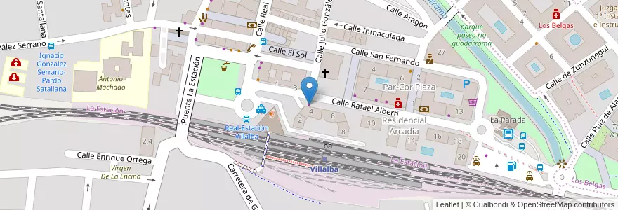 Mapa de ubicacion de Autoescuela Guadarrama en Spain, Community Of Madrid, Community Of Madrid, Cuenca Del Guadarrama, Collado Villalba.