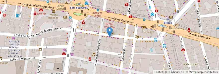 Mapa de ubicacion de Autoescuela Lara en Espanha, Comunidade De Madrid, Comunidade De Madrid, Área Metropolitana De Madrid Y Corredor Del Henares, Madrid.