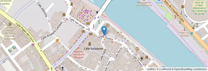 Mapa de ubicacion de Autoescuela P3 en Spain, Andalusia, Sevilla, Seville.