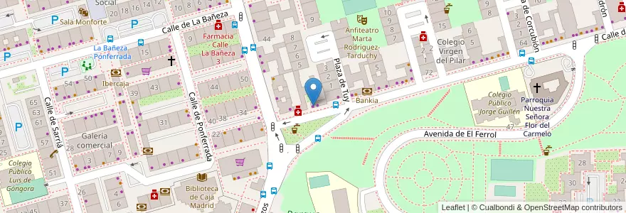 Mapa de ubicacion de Autoescuela Sport 85 en España, Comunidad De Madrid, Comunidad De Madrid, Área Metropolitana De Madrid Y Corredor Del Henares, Madrid.