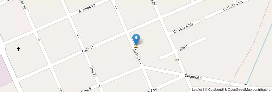 Mapa de ubicacion de Automant Mantenimiento Vehicular en Arjantin, Santa Fe, Departamento Belgrano, Municipio De Las Parejas, Las Parejas.