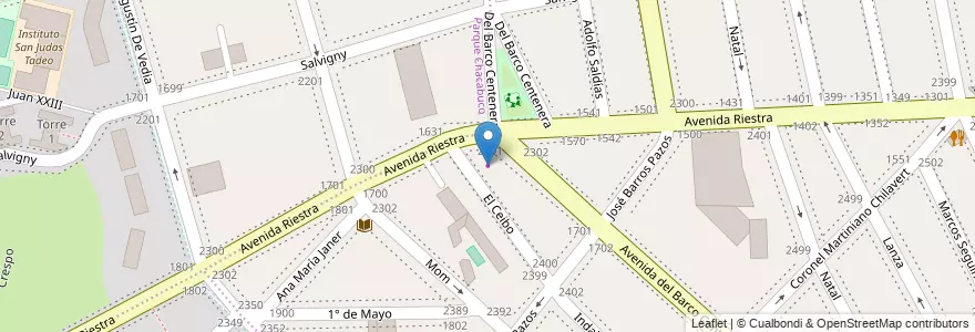 Mapa de ubicacion de Automotores Pascualito, Nueva Pompeya en Argentinien, Ciudad Autónoma De Buenos Aires, Comuna 4, Buenos Aires.