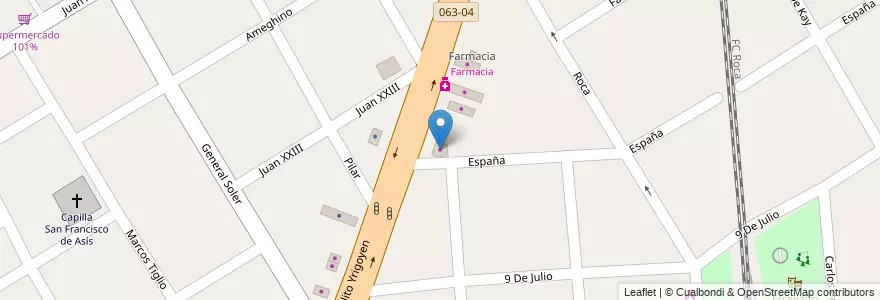 Mapa de ubicacion de Automotores S S en Arjantin, Buenos Aires, Partido De Almirante Brown, Burzaco.
