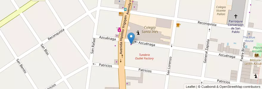 Mapa de ubicacion de Autos Zanet en アルゼンチン, ブエノスアイレス州, Partido De Lomas De Zamora, Turdera.