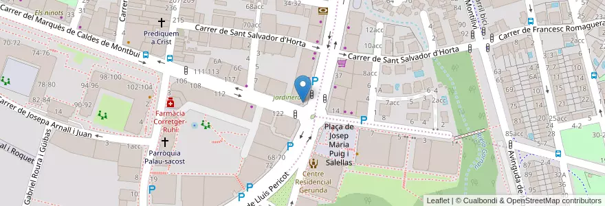 Mapa de ubicacion de Autoscola FPC en Spagna, Catalunya, Girona, Gironès, Girona.