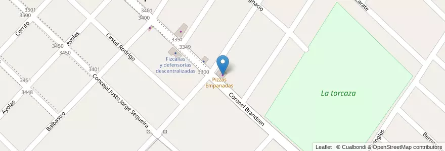 Mapa de ubicacion de Autoservivio Lopez en Arjantin, Buenos Aires, Partido De Ituzaingó.