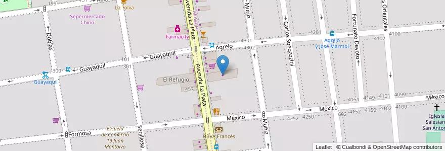 Mapa de ubicacion de Autotag, Almagro en Аргентина, Буэнос-Айрес, Comuna 5, Буэнос-Айрес.