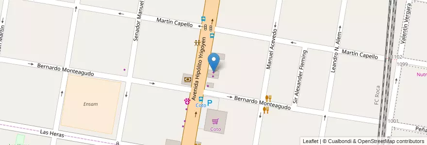 Mapa de ubicacion de Autoutlet en Arjantin, Buenos Aires, Partido De Lomas De Zamora, Lomas De Zamora, Banfield.
