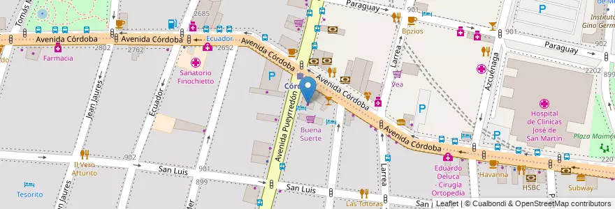 Mapa de ubicacion de Avant Motos, Balvanera en آرژانتین, Ciudad Autónoma De Buenos Aires, Buenos Aires.