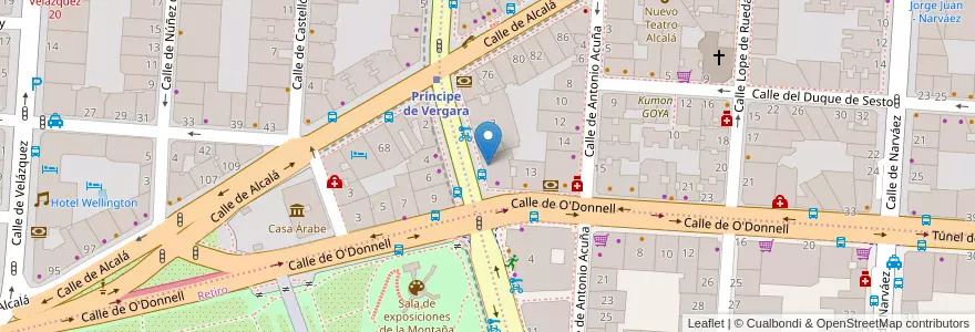 Mapa de ubicacion de Aver en Spanien, Autonome Gemeinschaft Madrid, Autonome Gemeinschaft Madrid, Área Metropolitana De Madrid Y Corredor Del Henares, Madrid.