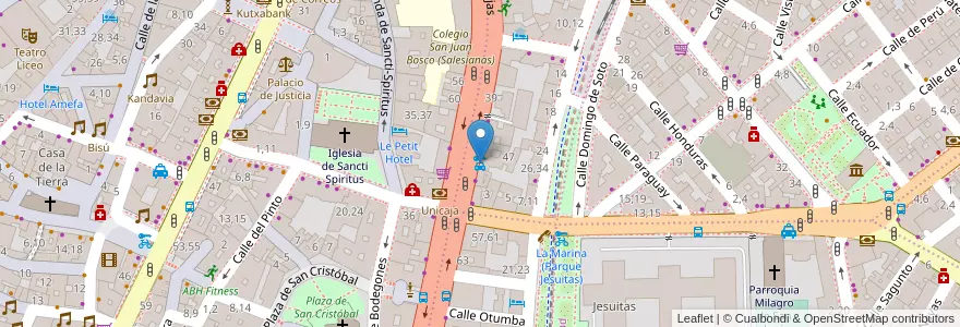 Mapa de ubicacion de AVIS en İspanya, Castilla Y León, Salamanca, Campo De Salamanca, Salamanca.