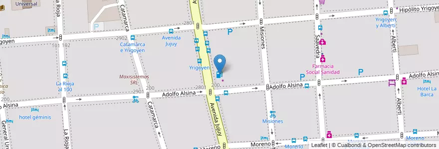 Mapa de ubicacion de Axion, Balvanera en Argentine, Ciudad Autónoma De Buenos Aires, Comuna 3, Buenos Aires.