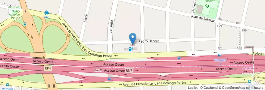 Mapa de ubicacion de Axion Shop en 아르헨티나, 부에노스아이레스주, Partido De Hurlingham, Partido De Morón.