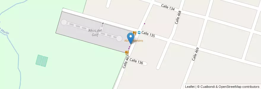 Mapa de ubicacion de Aytina, City Bell en Аргентина, Буэнос-Айрес, Partido De La Plata, City Bell.