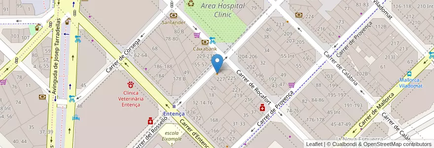 Mapa de ubicacion de B Restaurant en Espagne, Catalogne, Barcelone, Barcelonais, Barcelone.