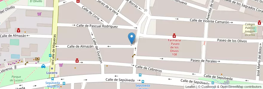 Mapa de ubicacion de Babilin II en Испания, Мадрид, Мадрид, Área Metropolitana De Madrid Y Corredor Del Henares, Мадрид.
