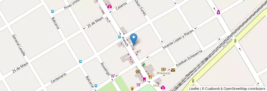 Mapa de ubicacion de Baby House en Argentina, Buenos Aires, Partido De Ezeiza, Ezeiza.
