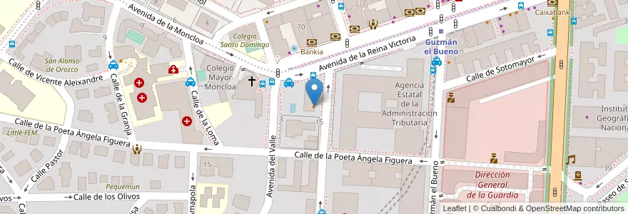 Mapa de ubicacion de Baden en Испания, Мадрид, Мадрид, Área Metropolitana De Madrid Y Corredor Del Henares, Мадрид.
