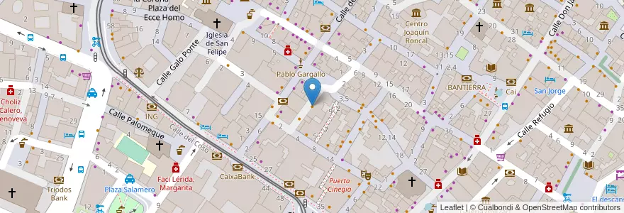 Mapa de ubicacion de Bal d' Onsera en إسبانيا, أرغون, سرقسطة, Zaragoza, سرقسطة.