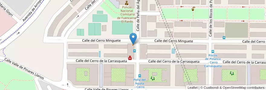 Mapa de ubicacion de Balboa en 西班牙, Comunidad De Madrid, Comunidad De Madrid, Área Metropolitana De Madrid Y Corredor Del Henares, Madrid.