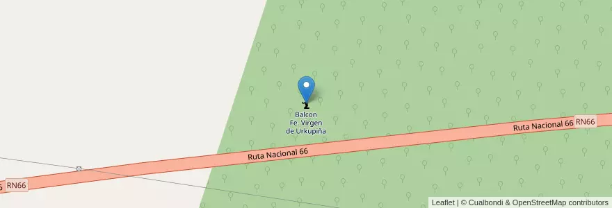 Mapa de ubicacion de Balcon Fe. Virgen de Urkupiña en Аргентина, Жужуй, Departamento El Carmen, Municipio De Perico.