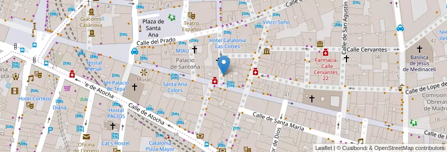 Mapa de ubicacion de Balón Tokio en Spain, Community Of Madrid, Community Of Madrid, Área Metropolitana De Madrid Y Corredor Del Henares, Madrid.