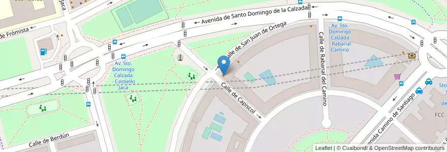 Mapa de ubicacion de Bamberg en Испания, Мадрид, Мадрид, Área Metropolitana De Madrid Y Corredor Del Henares, Мадрид.