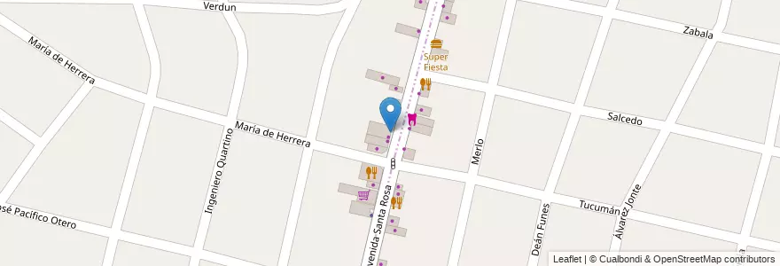 Mapa de ubicacion de Banco de Pruebas en Argentinië, Buenos Aires, Ituzaingó.