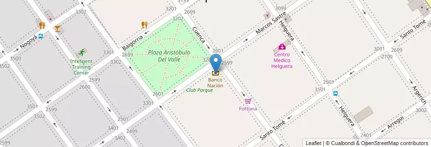 Mapa de ubicacion de Banco Nación, Villa del Parque en 阿根廷, Ciudad Autónoma De Buenos Aires, 布宜诺斯艾利斯, Comuna 11.